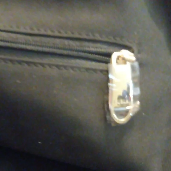 Furla Black Leather Backpack EUC - Picture 11 of 13